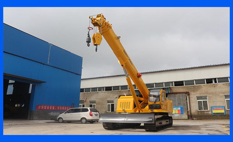 6噸履帶吊全景拍攝