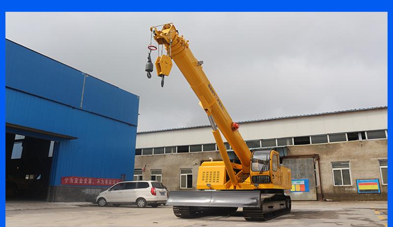 8噸履帶吊實(shí)物拍攝