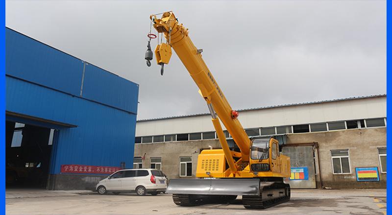 12噸履帶吊實物大圖